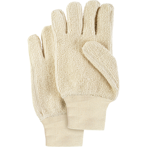 Heat-Resistant Gloves, Terry Cloth, Large, Protects Up To 200° F (93° C) Quali-T-Solutions