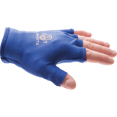 Anti-Impact Fingerless Left-Hand Glove Liner, 6/X-Small, Synthetic Palm, Slip-On Cuff Quali-T-Solutions