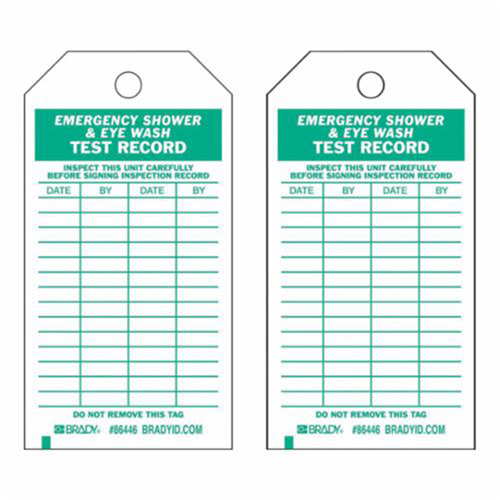 &eacute;tiquettes pour r&eacute;sultats de test, Polyester, 4" la x 7" h, Anglais Quali-T-Solutions