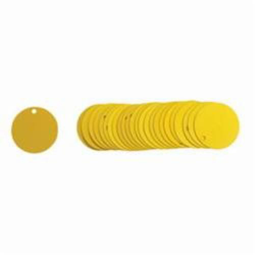 Blank Round Valve Tags, Aluminum, 2" dia Quali-T-Solutions
