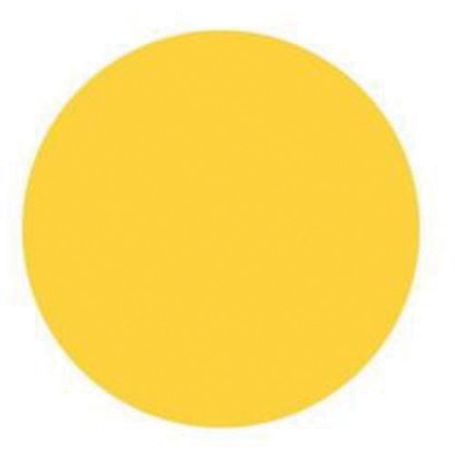 Round Write-On Labels, Circle, 3" L x 3" W, Yellow Quali-T-Solutions