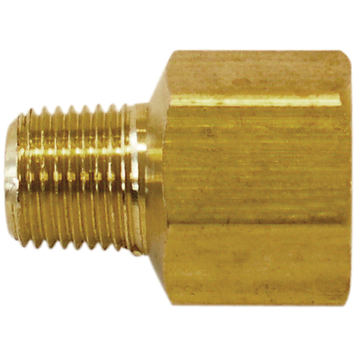 ADAPTEUR HEXAGONAL(M)NPT1/2"-(F)NPT3/4"LAITON, Laiton Quali-T-Solutions