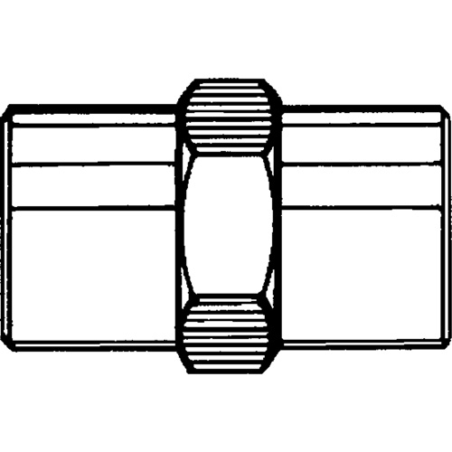 Female Hex Nipple, Brass Quali-T-Solutions