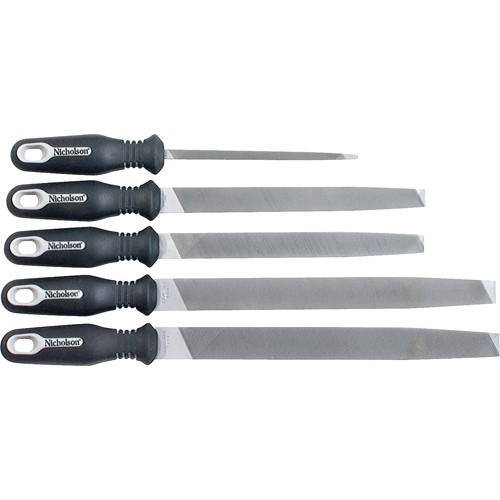 5-Piece Ergonomic File Set, 5 Pcs Quali-T-Solutions