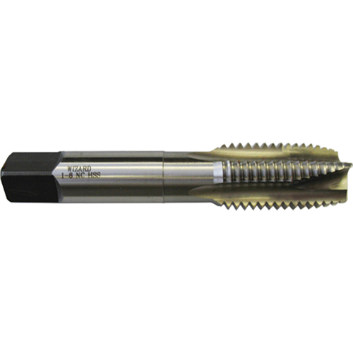 Bright Wizard Spiral Point Machine Tap, 3/4"-10 Thread, 4-1/4" L Quali-T-Solutions