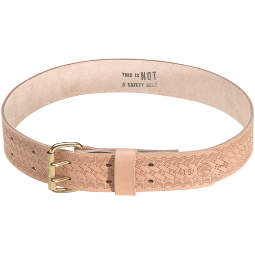 Ceinture porte-outils maroquin&eacute;e robuste, Cuir, Havane Quali-T-Solutions
