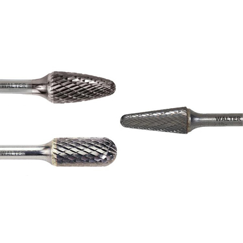 Hard Alloy Ball Nose Cylinder Burr, SC-5, 1/2" Dia., 1" Depth of Cut Quali-T-Solutions