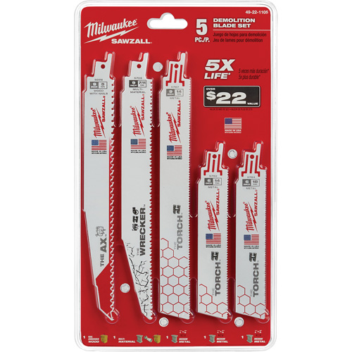 Sawzall&reg; Blade Set Quali-T-Solutions