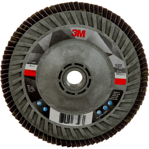 769F Quick Change Flap Disc, 5" x 5/8"-11, Type 27, 80+ Grit, Ceramic Quali-T-Solutions