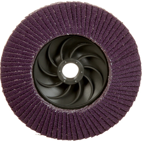 Disque &agrave; lamelles &agrave; changement rapide 769F, 4-1/2" x 5/8"-11, Type 29, Grain 80+, C&eacute;ramique Quali-T-Solutions