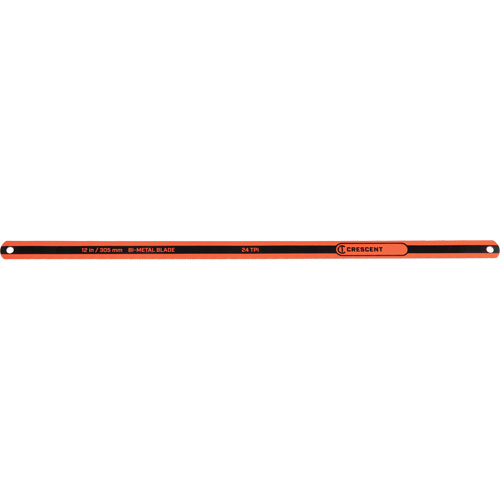 Hacksaw Replacement Blade, Bi-Metal, 12" L, 24 TPI Quali-T-Solutions
