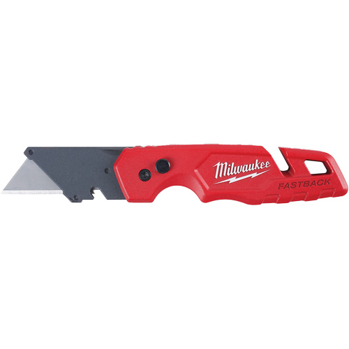Couteau utilitaire pliant Fastback, poign&eacute;e en M&eacute;tal Quali-T-Solutions