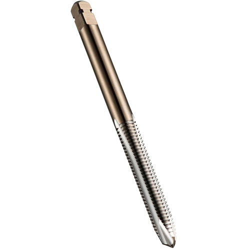 Spiral Point Tap, High Speed Cobalt, M5x0.8 Thread, 2-3/8" L Quali-T-Solutions