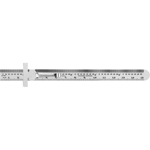 R&egrave;gle flexible de pr&eacute;cision &eacute;conomique, 6" lo, Acier Quali-T-Solutions