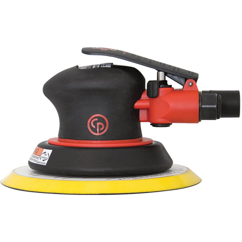 Non-Vacuum Orbital Sanders, 6" Dia., 1/4" NPT Inlet, 12000 RPM Quali-T-Solutions