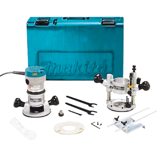 Heavy-Duty 2 1/4 HP Variable Speed Plunge Router Kit Quali-T-Solutions