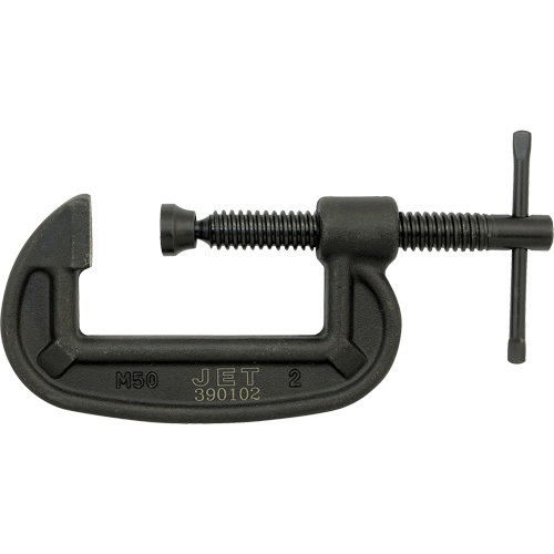 Serre-joint en C robuste, Capacit&eacute; de 2" (50,8 mm), Profondeur de gorge de 1" (25,4 mm) Quali-T-Solutions
