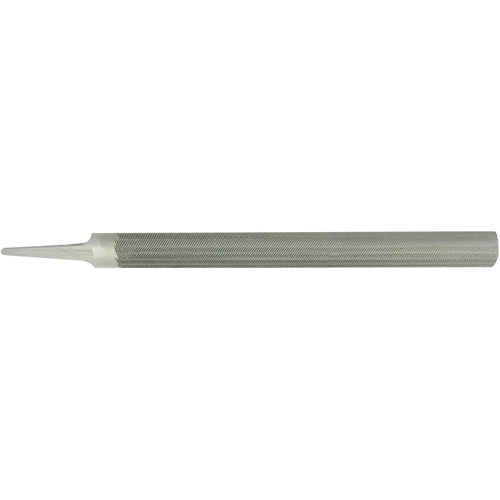 Lime pour pipeline, Demi-ronde, 14" l, Coupe Simple Quali-T-Solutions