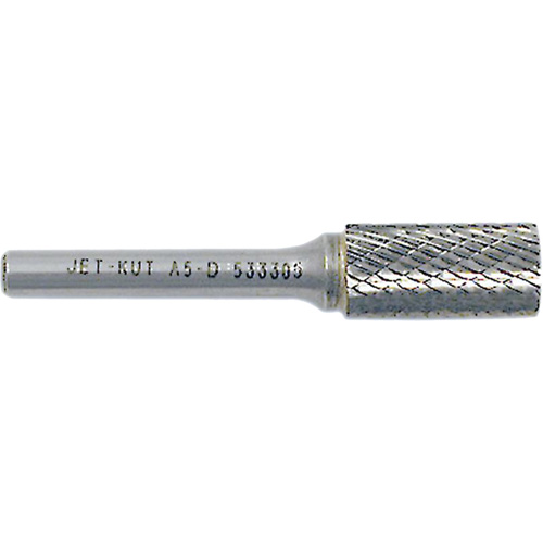 Cylindrical Burr, 5/8" Dia., 1/4" Shank, 1" Depth of Cut Quali-T-Solutions