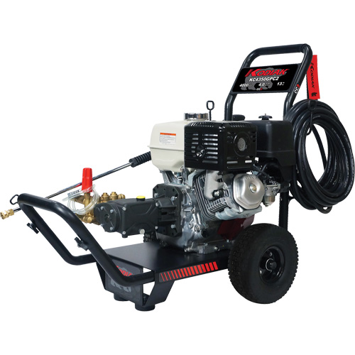 Heavy-Duty Professional Pressure Washers, Gasoline, 3500 PSI, 3.8 GPM Quali-T-Solutions