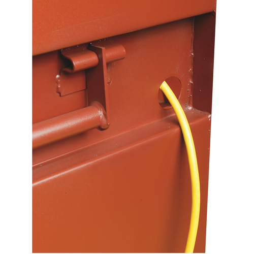 Jobsite Shelf Cabinet, Steel, 47.5 Cubic Feet, Red Quali-T-Solutions