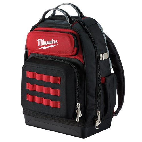Ultimate Jobsite Backpack, 20" L x 17" W, Black, Ballistic Quali-T-Solutions