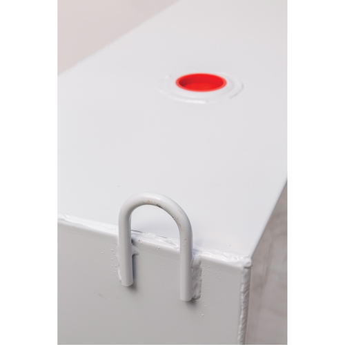 Steel Fuel Transfer Tank, Steel, 50 gal. Capacity, White Quali-T-Solutions