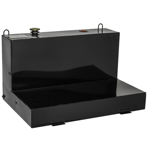 Steel Fuel Transfer Tank, Steel, 85 gal. Capacity, Black Quali-T-Solutions
