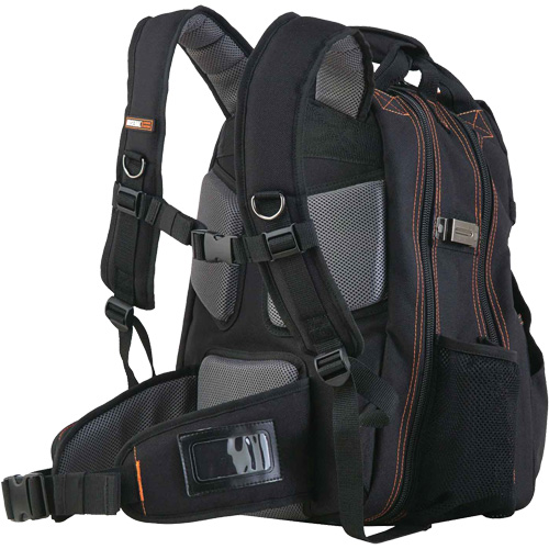 Sac &agrave; dos pour outils 5843 Arsenal, 13-1/2" lo x 8-1/2" la, Noir, Polyester Quali-T-Solutions