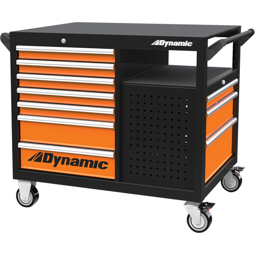 Chariot industriel, 2 tiers, 45" x 40" x 28-3/4" Quali-T-Solutions