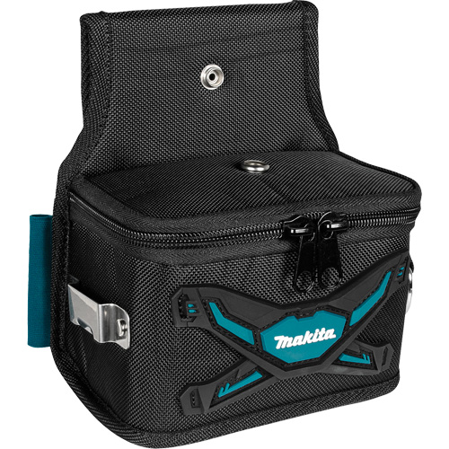 Zip Top Tool Pouch, Multiple Tool Holder, 2 Pockets Quali-T-Solutions