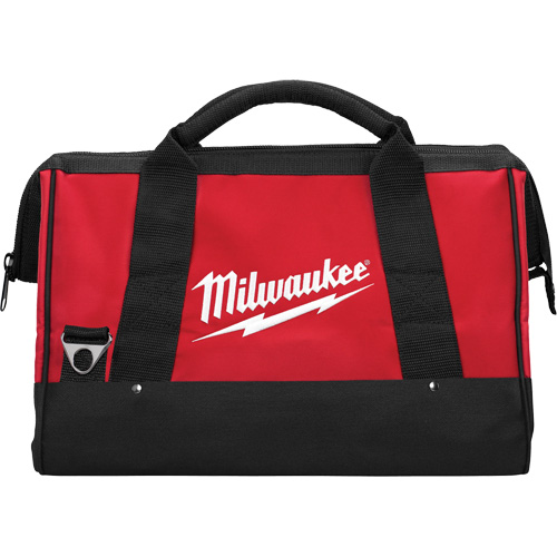 Medium Contractor's Bag, Black/Red Quali-T-Solutions