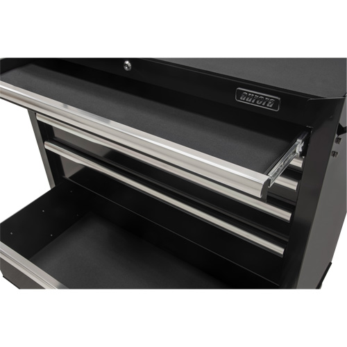 Industrial Tool Cart, 6 Drawers, 39" W x 20-4/5" D x 38-1/2" H, Black Quali-T-Solutions
