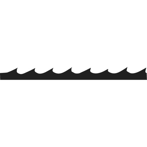 12-Piece Skip Tooth Scroll Saw Blades, Scroll cutting, 0.015" W x 5" L, 30 TPI Quali-T-Solutions