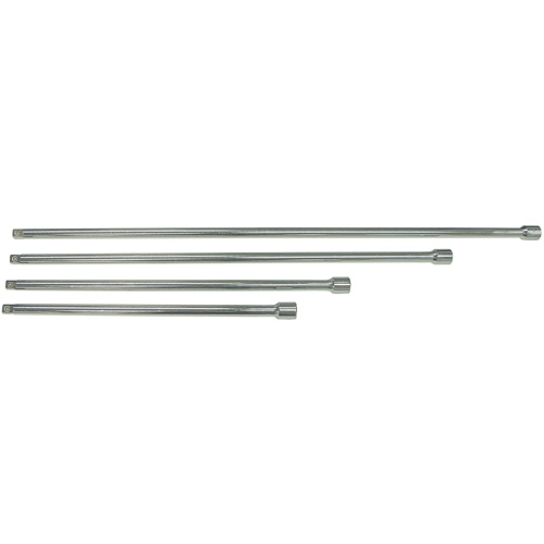 Jeu de barres rallonges SE12-4S, Prise de 1/2", Fini Chrome, 4 M Quali-T-Solutions