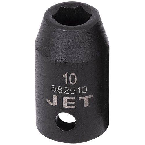 Socket, Impact, 10 mm, 1/2" Drive, 6 Points Quali-T-Solutions