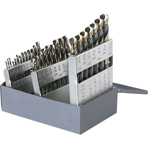 Drill Sets, 29 Pieces, High Speed Steel Quali-T-Solutions