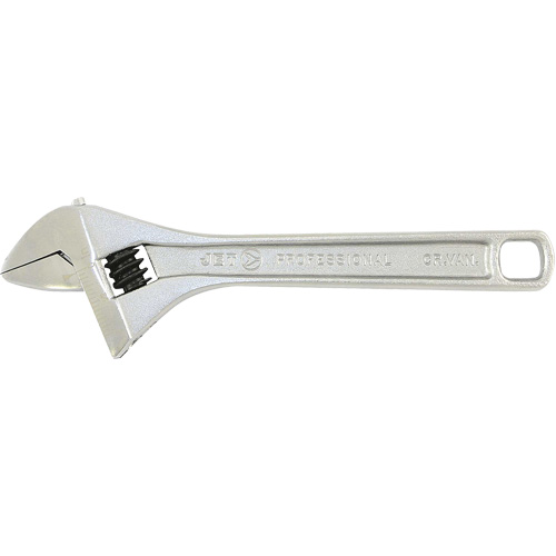 AWP-8 Super Heavy-Duty Professional Adjustable Wrench, 8" L, 1-1/8" Max Width, Chrome Quali-T-Solutions