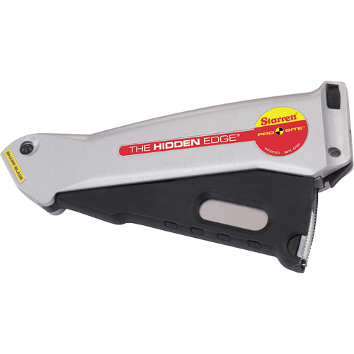 Couteau Hidden Edge, 19 mm, Acier, Prise en Aluminium Quali-T-Solutions