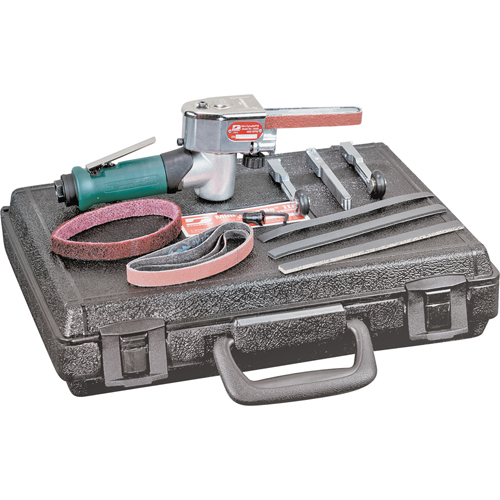 Mini-Dynafile&reg; II Abrasive Belt Machines, 1/8" - 1/2", 1/4" NPTF Quali-T-Solutions
