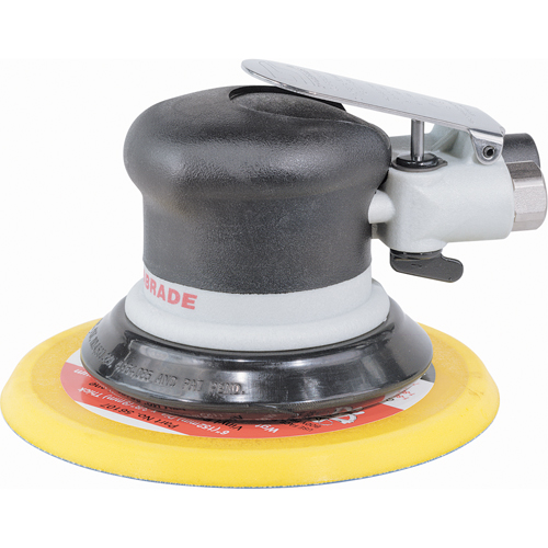 6" Non-Vacuum Dynorbital-SpiritSupreme Random Orbital Sander, 6" Dia., 1/4" NPT Inlet, 12000 RPM Quali-T-Solutions