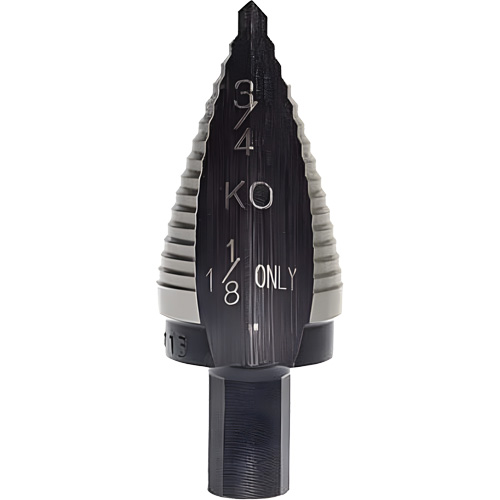 Foret &eacute;tag&eacute;, 1-1/8" - 1-1/8", Incr&eacute;ments de 5/32", Acier rapide Quali-T-Solutions
