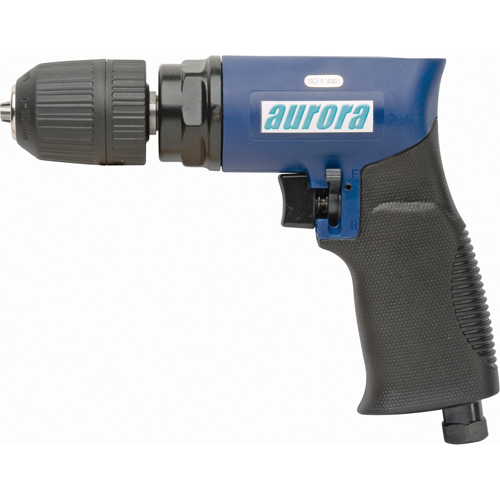 3/8" Air Reversible Drill, 4 CFM, 1/4" NPT, 88 dBA, 3/8" Chuck Quali-T-Solutions