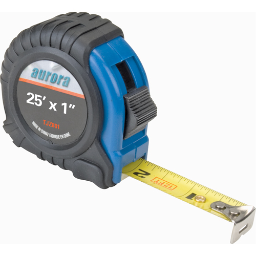 Measuring Tape, 1" x 25', in/ft. Graduations Quali-T-Solutions