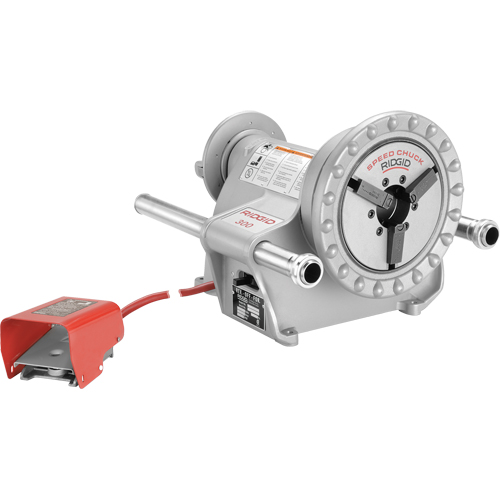 Fileteuse &eacute;lectrique mod&egrave;le 300, 57 tr/min, Filetage de la tige 1/8" - 2"  Quali-T-Solutions