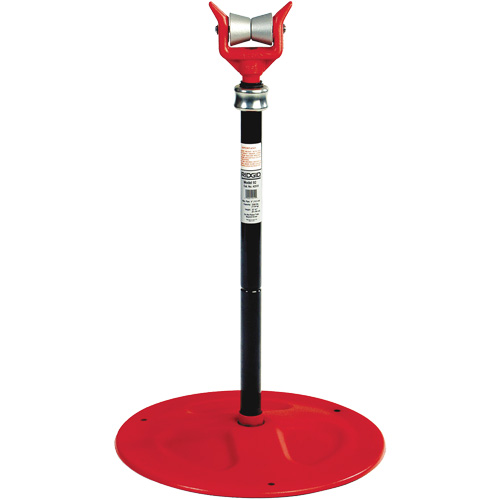 Adjustable Pipe Support #92, 81-104 cm Height Adjustment, 150 mm Max. Pipe Capacity, 2500 lbs. Max. Weight Capacity Quali-T-Solutions