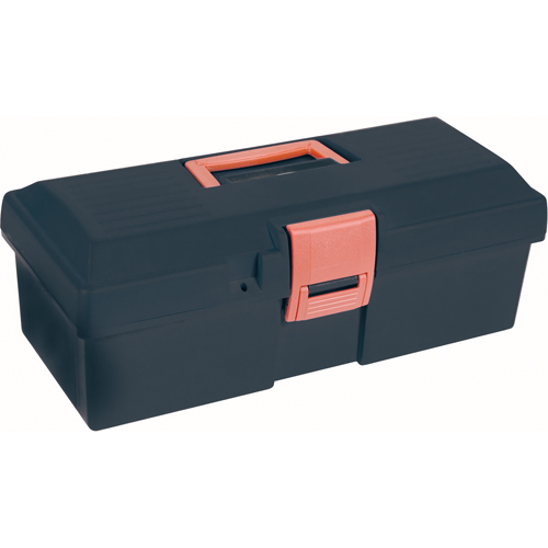 Coffre &agrave; outils robuste, 15" la x 7" p x 5-1/2" h, Noir Quali-T-Solutions