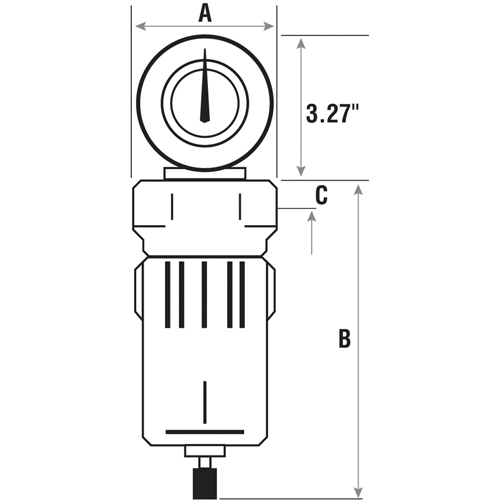 Filtres &agrave; air comprim&eacute;, Modulaire, 2-1/2" NPT, Drain Automatique Quali-T-Solutions