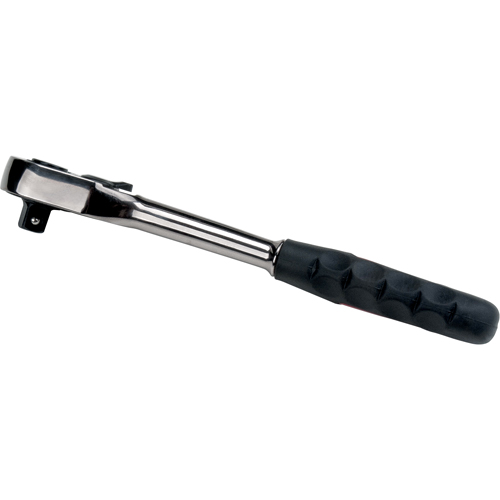 Cl&eacute; &agrave; rochet avec prise en caoutchouc &agrave; rel&acirc;chement rapide, Prise de 3/8", Poign&eacute;e Caoutchouc Quali-T-Solutions