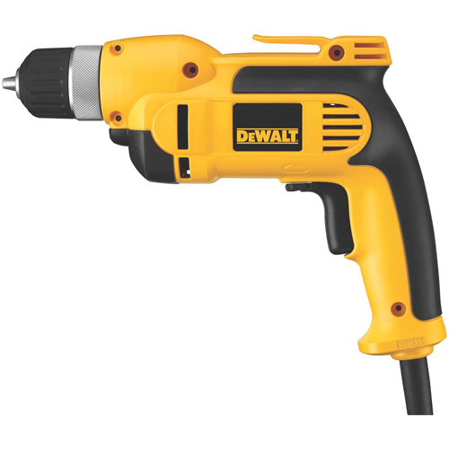 VSR Drill, 3/8" Chuck, 8 A, 120 V, 0-2500 RPM, Keyless Chuck Quali-T-Solutions